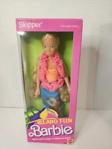 1987 MATTEL 4064 SKIPPER ISLAND FUN BARBIE DOLL SKIRT WRAPS 14 WAYS NEW    - Picture 1 of 6