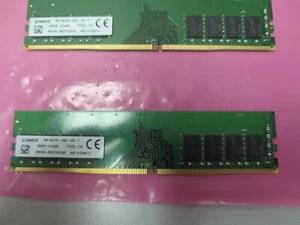 8GB Kingston 1Rx8 PC4-2400T Desktop Memory KM0VW4 1731 & 1732 - Picture 1 of 5