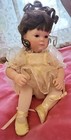 Kylie Ballerina Porcelain Cloth Doll by Ashton-Drake 10” Sitting Pat Bomar #4327