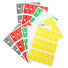 10 Sheets Of Managing Cord Tags Colorful Cable Organizer Cord Labels