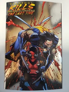 Deadpool Kills The Marvel Universe One Last Time #1 Marvel 2025 Foil Variant 9.4 - Picture 1 of 2