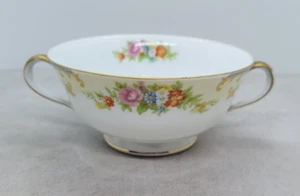 Noritake Imperial China Japan Mystery 117 Footed Cream Soup Bowl Discontinued - Picture 1 of 7