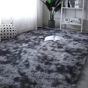 Tappeti Zona per Soggiorno Camera da Letto Soffice Shaggy Tappeto Pavimento Interno - Foto 1 di 23