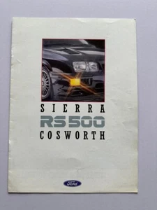 Original Ford Dealer Sierra RS500 Cosworth Sales Brochure - FA815 - July 1987 - Picture 1 of 5