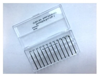 JEWELRY ROUND-BALL BUR SET, 12 PCS 010 TO 047, FIG 1, QUALITY BURS FOR JEWELERS - Image 1 of 4