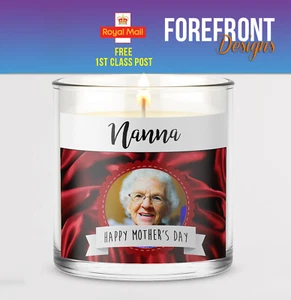 Etiqueta/pegatina de vela personalizada, ¡perfecto día de la madre/cumpleaños/aniversario! - Imagen 1 de 2