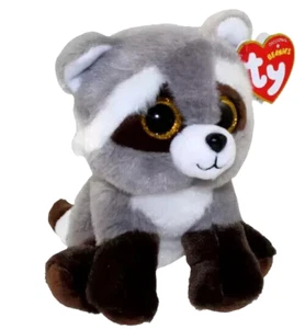 Ty Beanie Baby BANDIT THE RACCOON 6" Stuffed Plush NEW with Tag - Picture 1 of 10