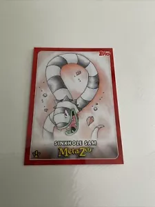 2021 Topps Metazoo Series 0 SINKHOLE SAM Beastie Base #57 Gold Rarity - Picture 1 of 2