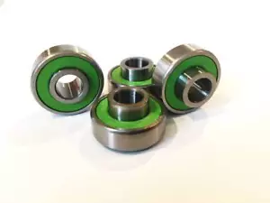 4 X UPGRADED BUGABOO CAMELEON FRONT WHEEL BEARINGS - FAST & FREE UK P&P - Picture 1 of 2