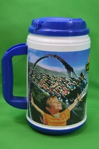 Tazza ricarica Silver Dollar City Grandfathered,2009,Whirley,blu,7" alta - Foto 1 di 6