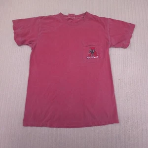 Alabama Crimson Tide Shirt Mens Small Red Roll Tide Retro Logo Womens Football - Picture 1 of 11