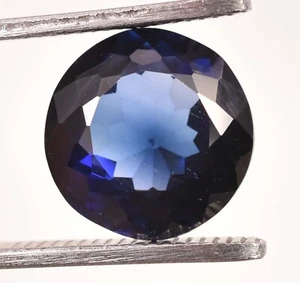 AAA natürlicher makelloser blauer Ceylon-Saphir unbeheizt loser Edelstein 13,15 kt - Bild 1 von 5