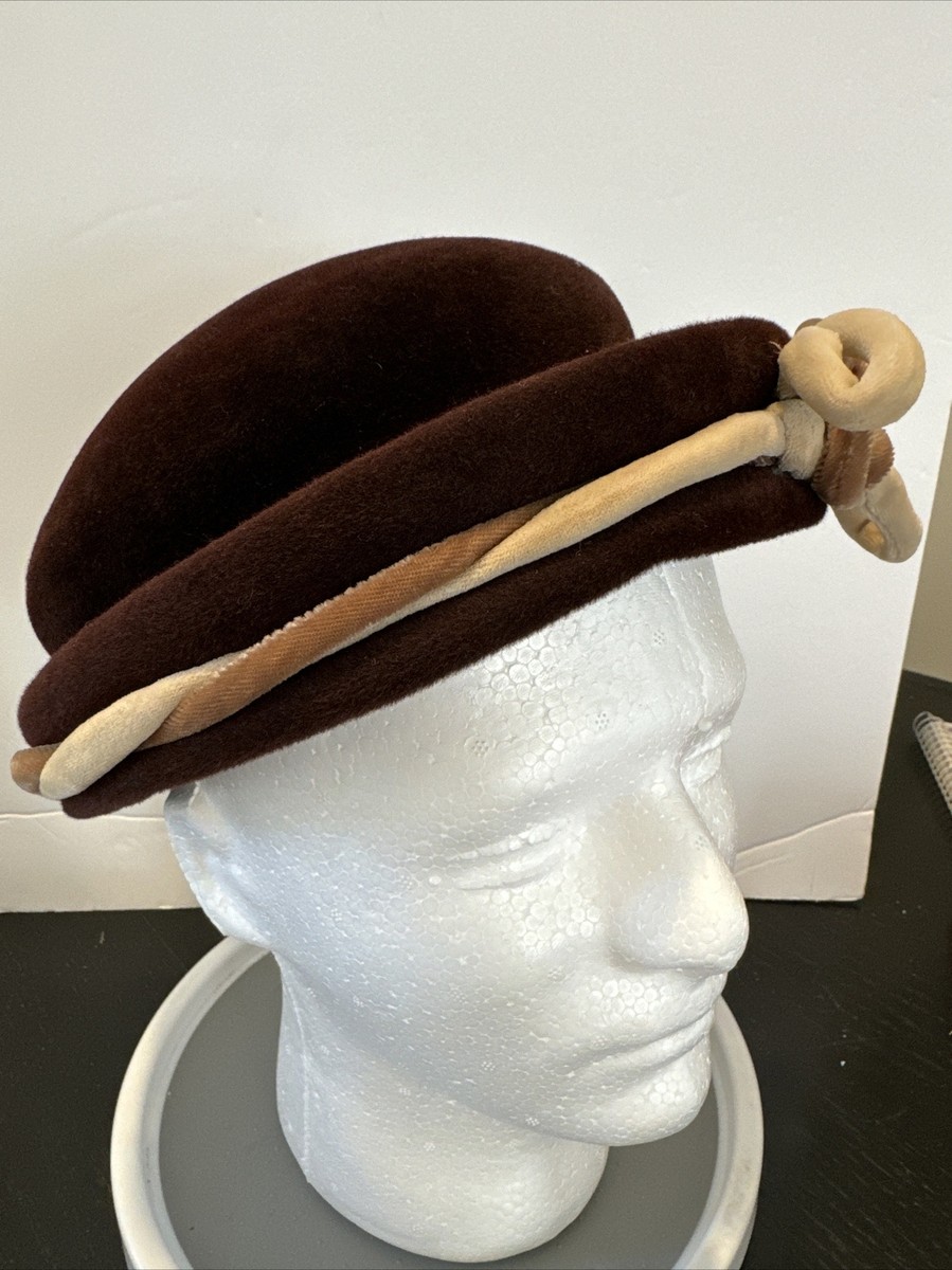 Brown Size 6 1/2 Vintage Hats for Women for sale | eBay Brown Size 6 1/2 Vintage Hats for Women for sale | eBay