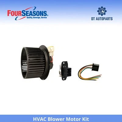 For 1999-2007 Ford F-250 Super Duty HVAC Blower Motor Kit 4 Seasons 2000 2001 - Image 1 of 3