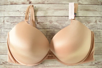 Victoria's Secret 40DDD *очень сексуальный * гладкий бюстгальтер пуш-ап * Praline * - Изображение 1 из 4