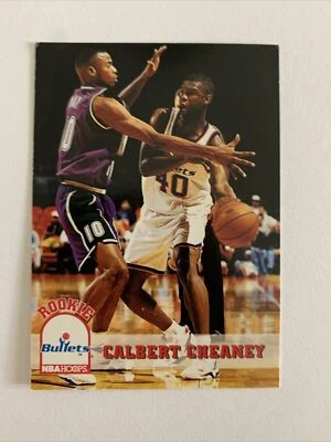 Calbert Cheaney 1993-94 NBA Hoops 5th Anniversary Rookie Card #416 - Image 1 of 3