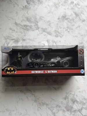 Jada Toys BATMOBILE & BATMAN DieCast Vehicle & Figure - Image 1 of 2