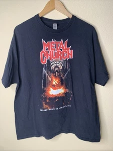 Metal Church Band Shirt Herren Gr. XL Heavy Metal Tee Congregation Of Annihilation - Bild 1 von 4