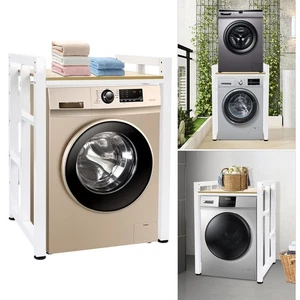 Estante organizador ajustable para lavadora y secadora estante para lavadora y secadora - Imagen 1 de 19