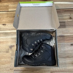 Gelert Leather Childrens Walking Boots Laces Fastened Upper Cushioned Ankle C 12 - Picture 1 of 5