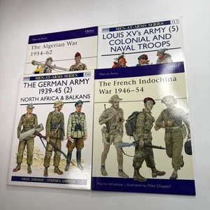 Osprey MEN AT ARMS Series 4 Book Lot 312 313 316 322 German Army North Africa - Picture 1 of 9