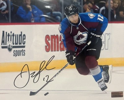 Foto firmada por Jerome Iginla 8,5x11 de Flames autógrafo certificado de autenticidad automático NHL hockey flames Foto 1 de 2