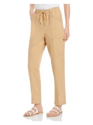 BAGATELLE Womens Beige Knit Pocketed Utility Drawstring Cargo Pants XL - Image 1 of 4