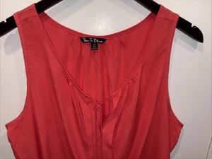 Time To Bloom Plus Size Sleeveless Lightweight Top Size 2X EUC - Picture 1 of 5