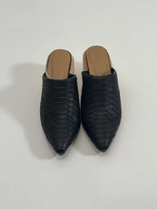 JAMES SMITH LE PARIS POINT BLACK PYTHON Size: 6 - Picture 1 of 4