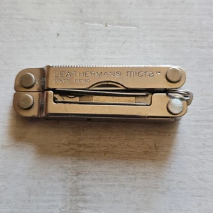 LEATHERMAN MICRA MINI SCHERE MULTI TOOL 420HC MESSER 64010101K - Bild 1 von 11