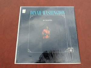 In Tribute DINAH WASHINGTON Blues R&B Jazz Roulette R 25244 Mono LP Schallplatte Album - Bild 1 von 4