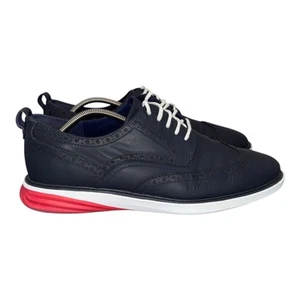 Cole Haan Men Grand Evolution Shortwing Oxford Tango Red C26318 Sneakers Sz 10M - Picture 1 of 5