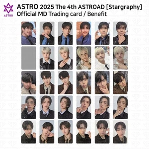 ASTRO 2025 The 4th ASTROAD Stargraphy Official MD Trading Card Benefit Photocard - Picture 1 of 57
