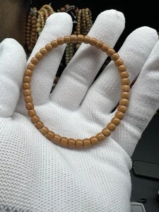 5.2mm Olive Pit Tip Bracelet 橄榄核核尖手串~圈口18.5cm - Picture 1 of 13