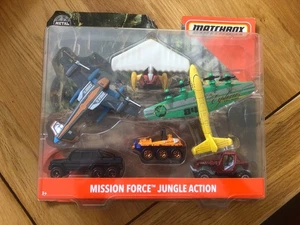 MATCHBOX MISSION FORCE JUNGLE ACTION 5PACK NEW - Picture 1 of 3