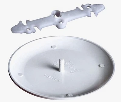 Cubierta de caja de techo pintable, Arlington CP3540, caja de 3-1/2” o 4” **ENVÍO GRATUITO** Foto 1 de 3