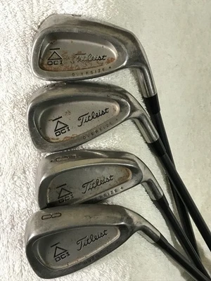 Titleist DCI Oversize + RH Irons 5,8,9,PW Graphite Shaft - Image 1 of 4