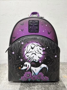 Loungefly The Nightmare Before Christmas Zero Moon Doodle Mini Rucksack - Bild 1 von 4