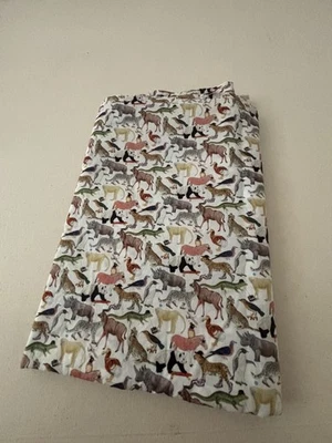 1 meter of Liberty Quey 2 Tana Lawn cotton fabric, Patchwork Crafts Animals - Image 1 of 4