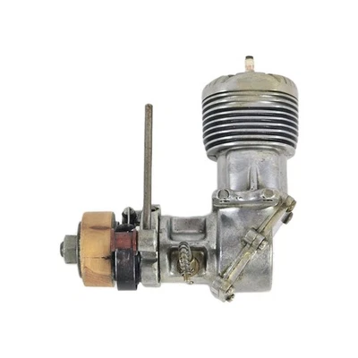 Silberner HOWLER Motor RC Gas Modellflugzeug Motor mit Funkenzündung - Bild 1 von 4