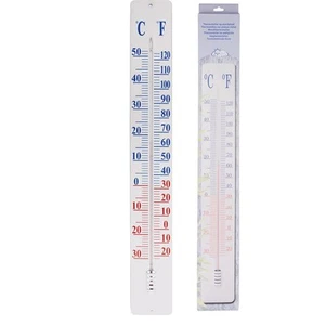  TH9 Wandthermometer Zimmerthermometer Außen Thermometer 90 cm Esschert Design - Bild 1 von 3