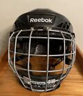 Casque de hockey sur glace Reebok 3K BLack taille S avec cage faciale 5k