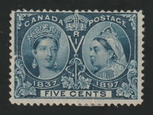 Canada 1897 #54 Diamond Jubilee Issue - F MH - Picture 1 of 2