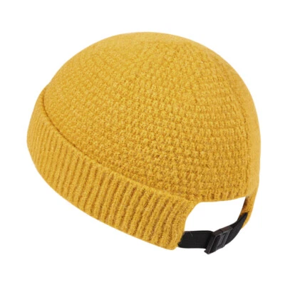 Men Women Mini Fisherman Beanie Hat Winter Soft Woolen Knitted Docker Skull Cap✔ - Image 1 of 4