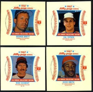 Wade Boggs #20 1987 Jiffy Pop 'square' - Picture 1 of 1