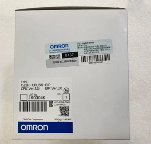 1PCS Brand New OMRON CJ2 EIP CPU100K PROG 160 P/N: CJ2H-CPU65-EIP CJ2HCPU65EIP#- - Picture 1 of 1