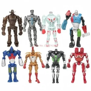 13cm 8pcs/set Real Steel Zeus Atom Midas Adam Robot Model Toys Figures D - Picture 1 of 6