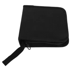Mini Disk Holder Capacity Storage CD Bag Travel Office Case Thin Organizer - Afbeelding 1 van 12