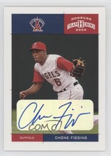 2004 Donruss Team Heroes Auto Chone Figgins #10 Auto