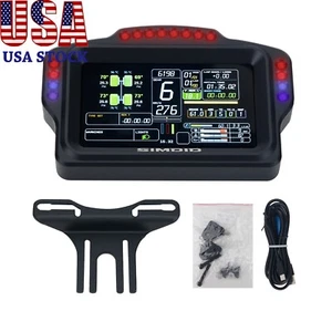 SIMDID DV480 PRO Dashboard Sim Racing Dash Display with 5" Screen 16 RGB LEDs - Picture 1 of 8